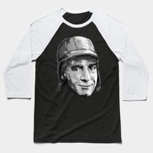 Black and white Chavo Baseball T-Shirt